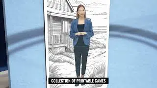 Printable Games & Coloring Books &ndash; Fun for Kids and Adults!