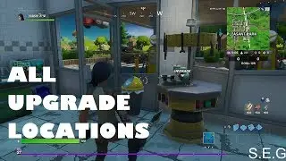 ALL WEAPON UPGRADE BENCH LOCATIONS FORTNITE (SEASON 2)
