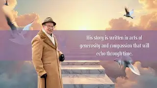 Memorial Slideshow Template &ndash; Eternal Peace, In Loving Memory, Funeral Video