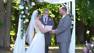 Carly and Jeff's Wedding Ceremony (Raw Footage)