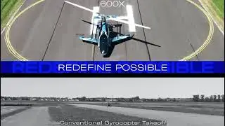 TENSOR 600X gyroplane compared to a conventional gyrocopter #aircraft #gyro #XSTOL