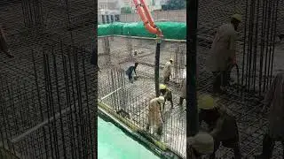 کنکریٹ بھرائی#construction #civil #building #concrete#pakistan