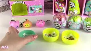 BubblePOP Kids! Moj Moj Min Capsule TOY Series! Squeeze For a POP SURPRISE Jelly Squishies & STICKER