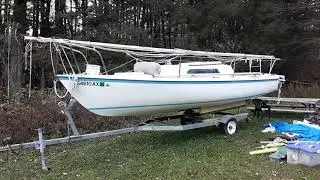 MacGregor Venture 21  swing keel rebuild part one #3