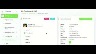 Part 4, ERP System Tutorial - Human Resource Management and Payroll