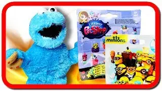 LPS Littlest Pet Shop Blind Baga Minions Blind Bags Opening Unboxing