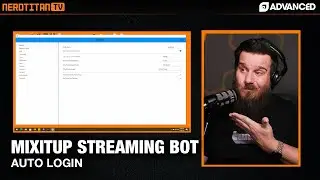 MIXITUP Streaming BOT - AUTO LOGIN