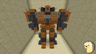Minecraft - How To Build Transformers Rise of the Beasts Battletrap Robot Mode!