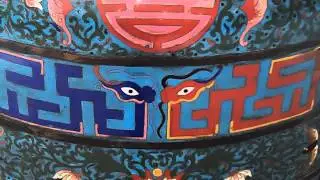 Qing Dynasty Cloisson'e Censers Qianlong Chen lung Period 1736-1795