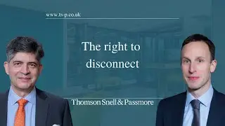 The right to disconnect