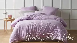 Lorraine Lea | Henley Jersey Lilac
