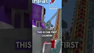 brazil's working theme park build #challenge #minecraft #mrbeast #mrbeastshorts
