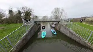 Paddle Boarding, Beeleigh Lock