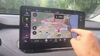 Navigation &Scaron;koda Enyaq ME3.0 - usability of filters. Just an example of issues.