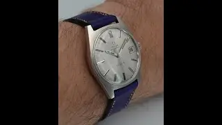 1971 Omega Geneve Automatic men's vintage watch in sharp condition.  Model reference 166.0041