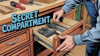 DIY Hidden Drawer in Your Desk/Table