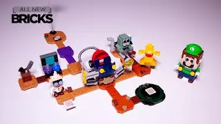Lego Super Mario 71397 Luigi&rsquo;s Mansion Lab and Poltergust Speed Build