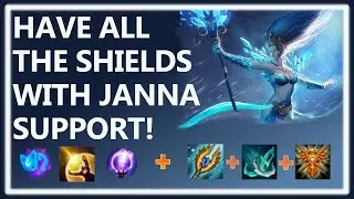 The Many Shields of Janna Support: A-Z All Champions as Support Series