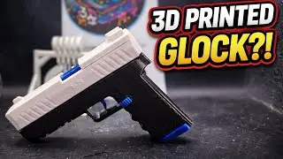 3d printed Glock toy #flashforge #3dprintingasmr #3dprinting #toys 