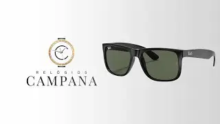 &Oacute;culos De Sol Masculino Ray Ban Justin Classic RB4165L Tamanho 57