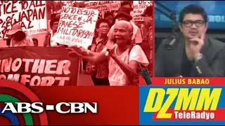 DZMM TeleRadyo: 'Comfort women' protest PH-Japan defense accord