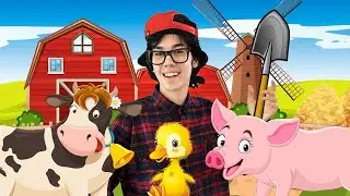 Old MacDonald Had a Farm Game (Cow, Pig, Duck) | Kids Songs | Hey Dana