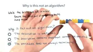 40   Why Is This Not a Correct Algorithm