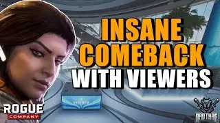 INSANE COMEBACK WHILE DOING RANKED CARRIES! (Rogue Company Viewer Ranked Gameplay)