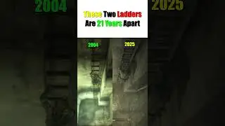 These Two Ladders Are 21 Years Apart.. - MGS3
