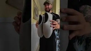 Yeezy SL-01 Unboxing Dark Grey + White #yeezy #yzy #kanye #kanyewest #sneakers #fyp