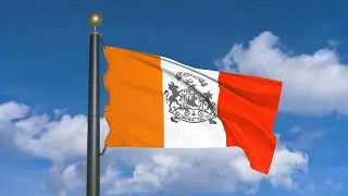 Rajpura Halar Coat of arms (moving clouds)