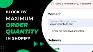 Shopify: Set a Maximum Quantity Limit in Cart and Product Pages | Cart Lock App Tutorial