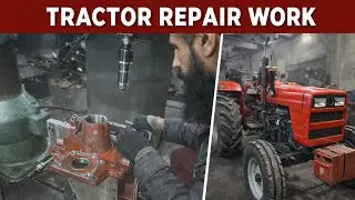 Tractor PTO Part Drilling & Threading | Precision Machining Work#hitt #works #machine #workshop 
