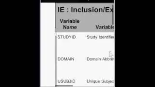 DEFINE.XML CDISC Data Definition Documentation on iPhone