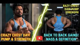 The Pump'—Chest & Back Vlog