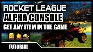 [Rocket League] AlphaConsole TUTORIAL -- Get Any Item & Custom Titles in Rocket League