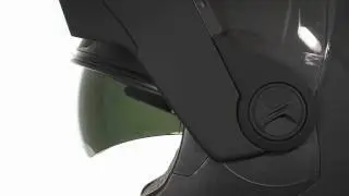 ST-1198 Hawk Flat Black Transition Modular DOT Helmet at LeatherUp.com