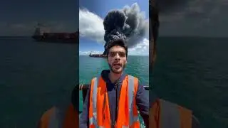 Sumander ma ship ko ag lag gai#lighhouse #lighthousejob #lighthousekeeper #ai #shortsfeed