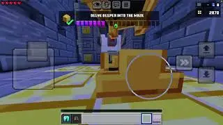 Playing Minecraft new server:mob maze