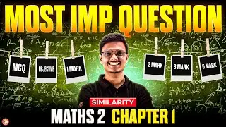 Class 10th Maths 2 Similarity Most Important Questions | Class 10 Maths 2 Chapter 1 | By Pravin Sir
