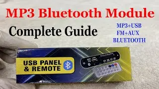 The Ultimate MP3 Bluetooth Module Guide | EASY DIY Hacks! | USB, SD Card, FM, AUX | Complete Guide