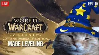 Cat Streaming World of Warcraft Classic Anniversary | Spineshatter (PvP) | Frost Mage Leveling Ep 15