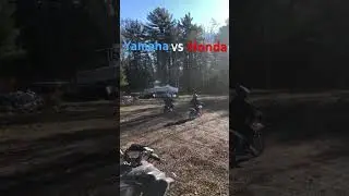 Drag race with my cousin tt-r 90 vs 110r #yamaha #honda #dragrace # tt-r90 #110r