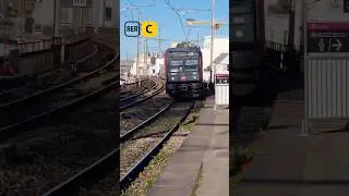 RER C : D&eacute;c&eacute;l&eacute;ration et freinage super rapide ! d'une Z20500 Carmillon &agrave; Issy #rerc #z20500