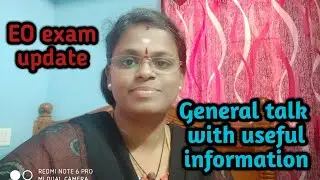 EO exam important update/ Information about study group/ hindu aranilaiyathurai exam tips
