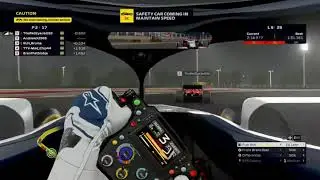 Overtake under yellow flag