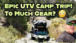 Epic UTV Overnight Camp Trip Deep In￼ The Nevada Backcountry! Great Adventure! #camping 