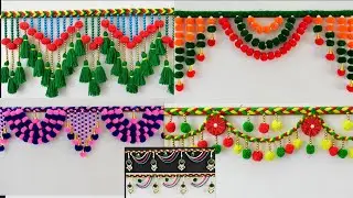 Christmas Decoration Ideas | 7 Creative & Easy door hanging  room decor II homemade creations II