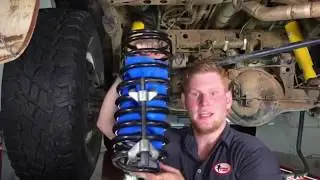 Fitting Coil Rite Airbags to Toyota LandCruiser 80/105/200 Series from Airbag Man