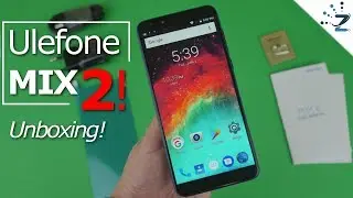 Ulefone Mix 2 unboxing, hands on, first impressions! 9% off inside! Ulefone Mix 2 Review soon!!